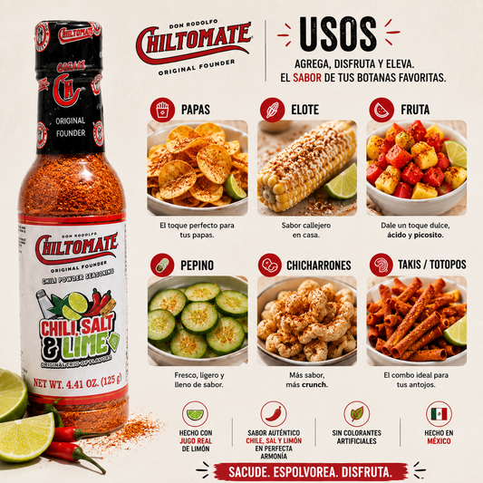 Chiltomate®️Chile Powder 4.41 oz (125gr)