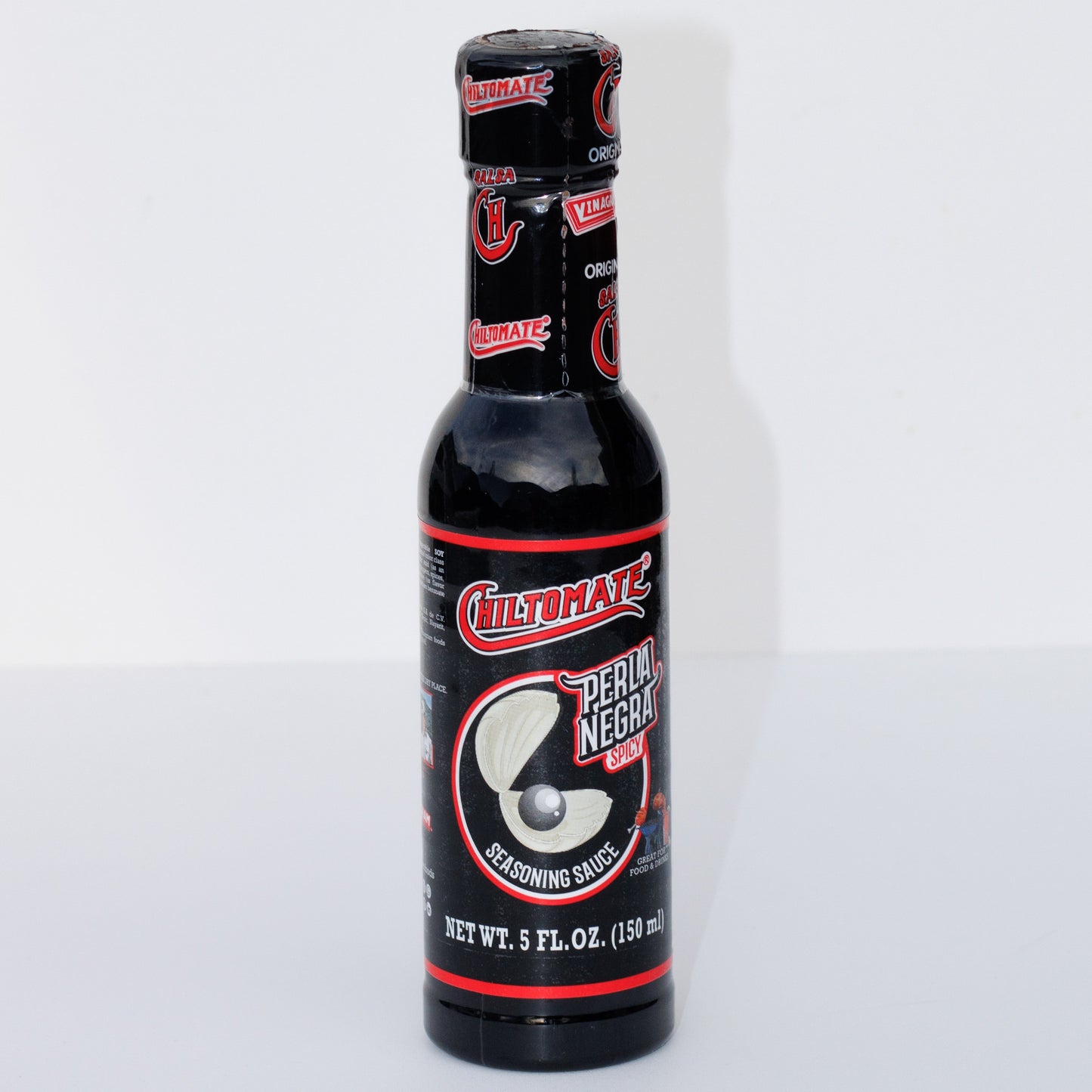Chiltomate®️Perla Negra Spicy Seasoning Sauce