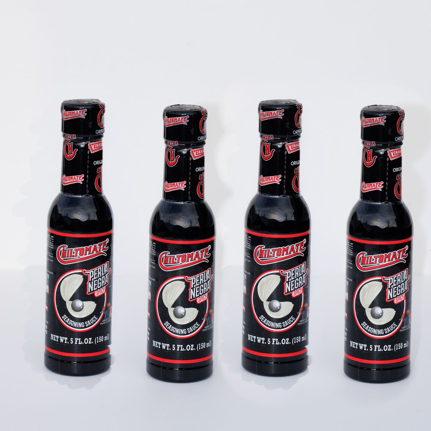 Chiltomate®️Perla Negra Spicy Seasoning Sauce