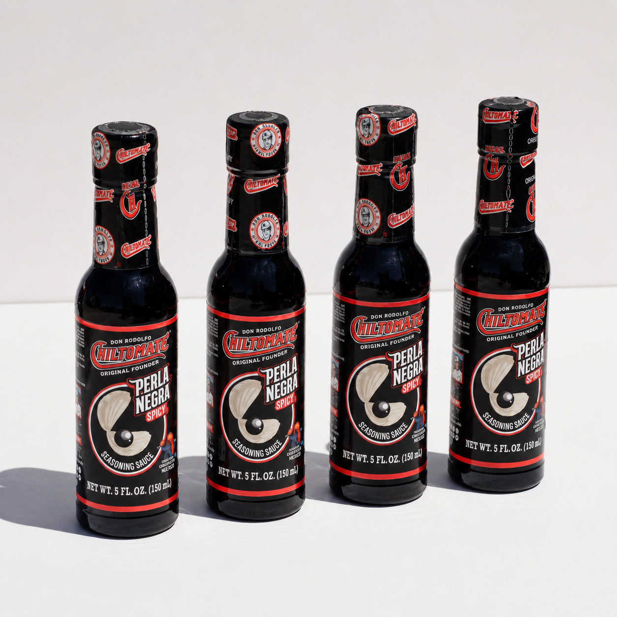 Chiltomate®️Perla Negra Spicy Seasoning Sauce